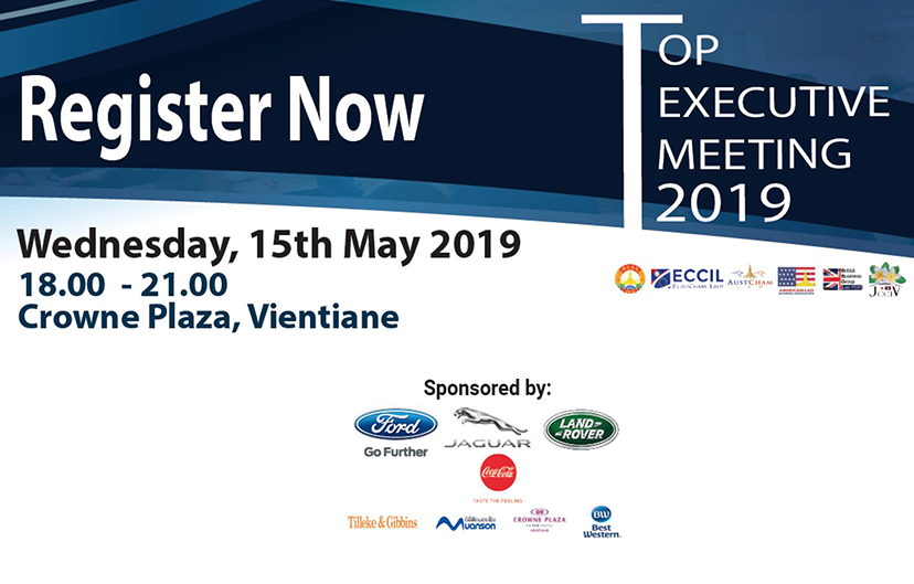 Top Executive Meeting 2019 on 15th May 2019, at Crowne Plaza, Vientiane