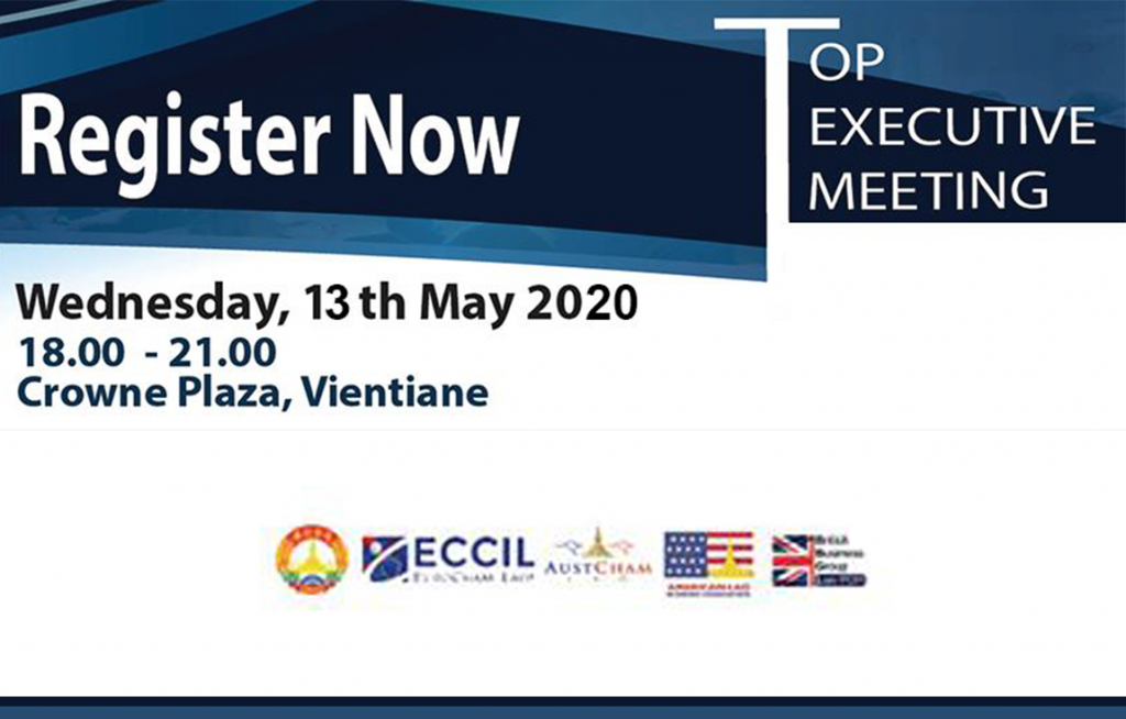 Top Executive Meeting 2020 on 13th May 2020 at Crowne Plaza Hotel, VIentiane