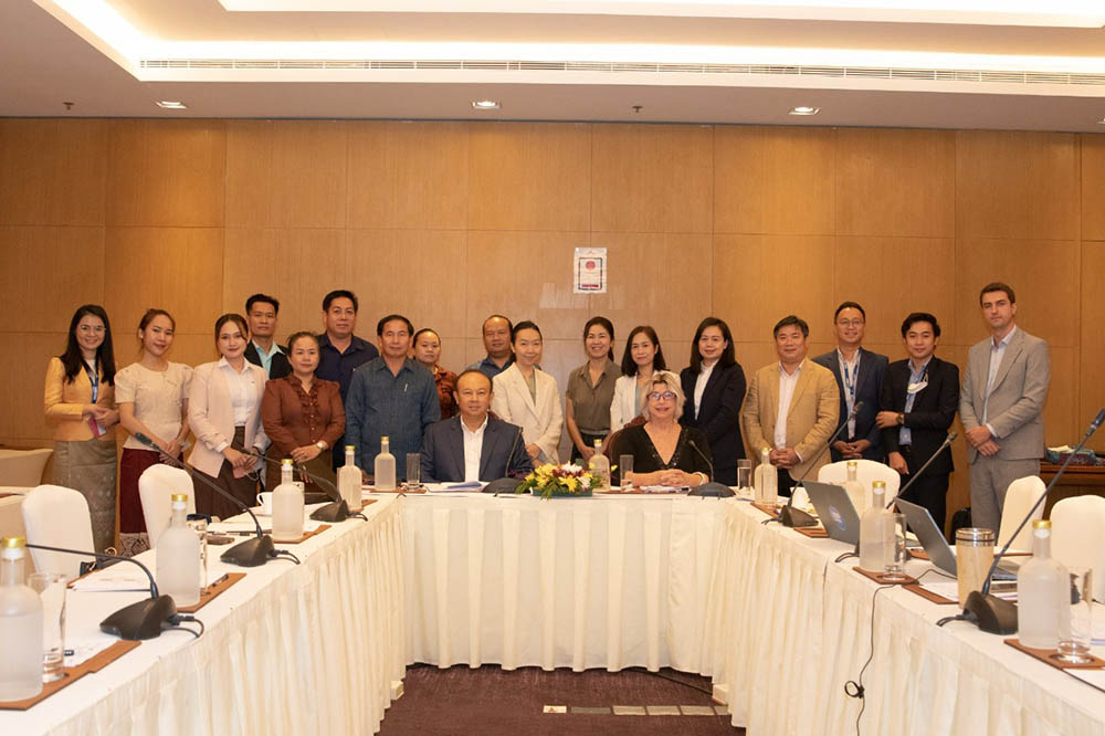 SUSTOUR Lao Project held a meeting to review the progress of the implementation of project activities