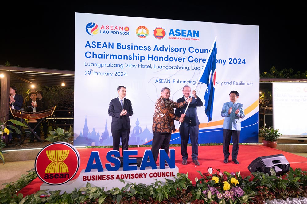 ກອງປະຊຸມຄະນະສະພາທີ່ປຶກສາທຸລະກິດອາຊຽນ ຄັ້ງທີ 99 ແລະ ງານລ້ຽງພິທີ ມອບ-ຮັບ ການເປັນປະທານສະພາທີ່ປຶກສາທຸລະກິດອາຊຽນ ປີ 2024 (ASEAN-BAC)
