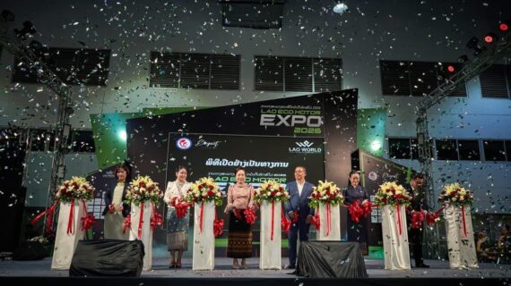 ພິທີເປີດງານວາງສະແດງ Lao Eco Motor Expo 2026